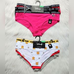 Minnie Mouse & Winnie the Pooh Panties, XL